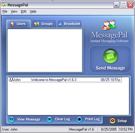 Click to view MessagePal 1.8.0 screenshot